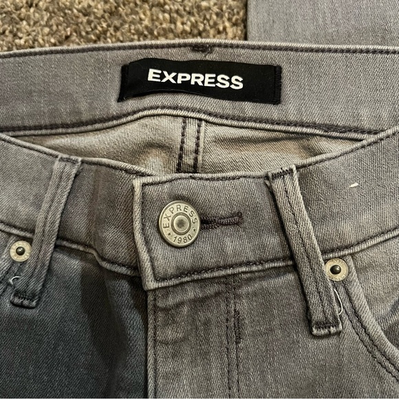 Express Jeans Stretch Leggings Mid-Rise Size 4R - Picture 4 of 7